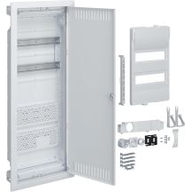 Plastic switchboard PT hybrid 24M 2x mounting plate IP40 865x335x90 perforated door Volta.Hybrid