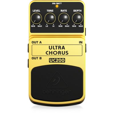 2. Behringer UC200 Ultra Chorus Guitar Effects Pedal