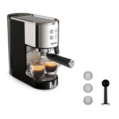 KRUPS Virtuoso+ XP444C10 portafilter coffee machine