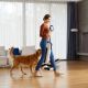 20. UWANT D100 17000Pa Upright Vacuum Cleaner with Mopping Function and Charging Station - White