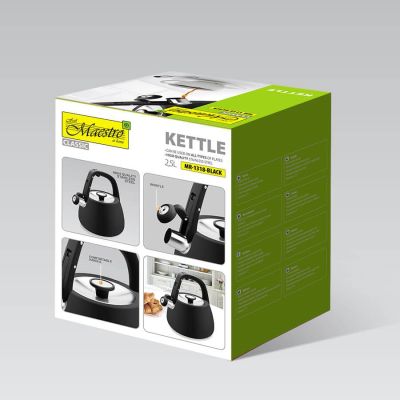 4. Non-electric kettle Maestro MR-1318, black