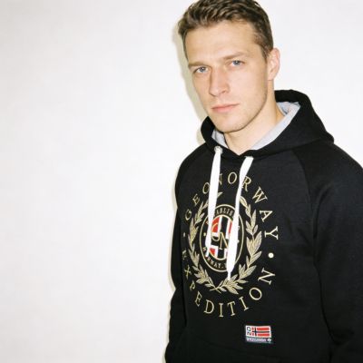 7. Geographical Norway Giger DB 100 M sweatshirt WZ3045H/GN-Black