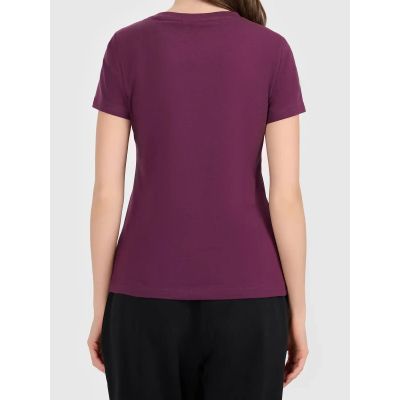 2. Women's slim cotton T-shirt 4F 4FWAW26TTSHF3500-60S