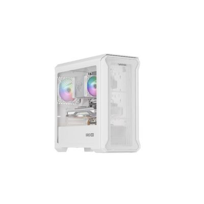 5. GENESIS Irid 503 Mini Tower Transparent, White