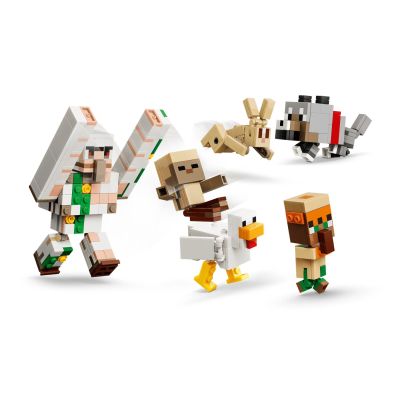 5. LEGO Minecraft 21592 - Chicken Rider Desert Attack