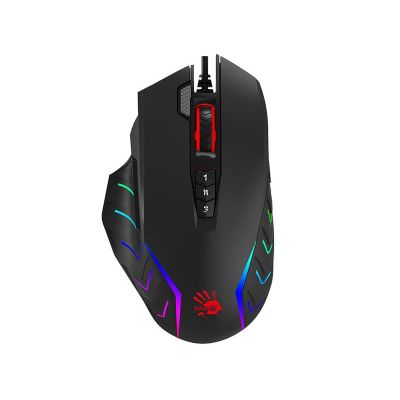 2. A4TECH BLOODY MOUSE J95S STONE BLACK USB ACTIVATED