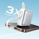 8. Joyroom JR-PBF27 10000mAh 22.5W Powerbank with Built-in USB-C and Lightning Cables - White