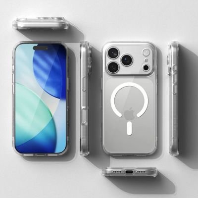 5. Ringke Fusion Magnetic MagSafe Case for iPhone 17 Pro - Clear