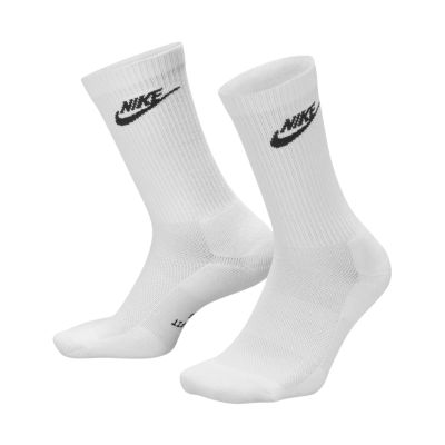 2. Nike Everyday Elevated Socks 3 Pairs White IH8522 901