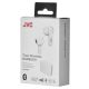 8. JVC HAA-3TWU Headphones (Wireless, In-Ear, White)