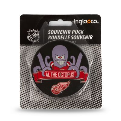 9. Inglasco NHL Mascot Hockey Puck 510AN001901