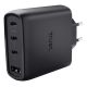 TRUST charger black MAXO GaN 65W 3xC 1xA