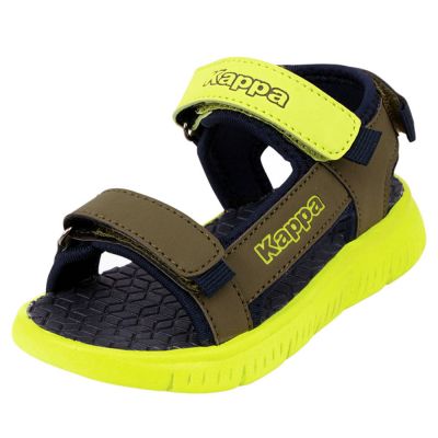 2. Kappa Kana MF K summer children's sports sandals yellow/green (260886MFK-3331)