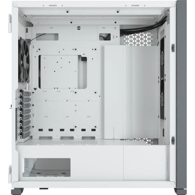 4. Corsair | Tempered Glass Computer Case | 7000D AIRFLOW | Side Glass | White | Full Tower | Power Supply Included | ATX Format