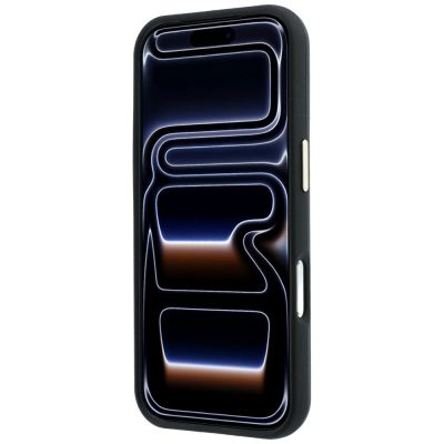 5. Guess Smooth & Big Strass Logo Case for iPhone 18 Pro Max / 17 Pro Max - Black
