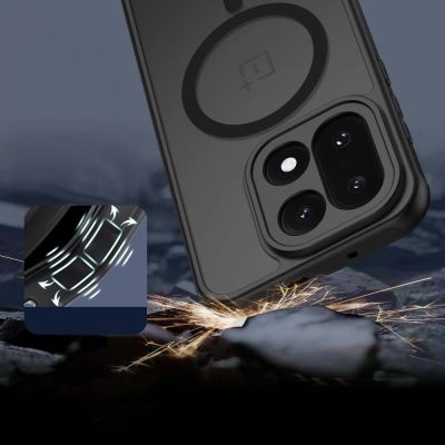 4. Tech-Protect MagMat MagSafe Case for OnePlus 15 - Black