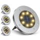 SOLAR LAMP 8 LED SMD FOR DRIVE INTO THE GROUND, SET OF 4 PCS
