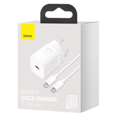 11. BASEUS WALL CHARGER WITH CABLE TZCCSUP-L02 1C