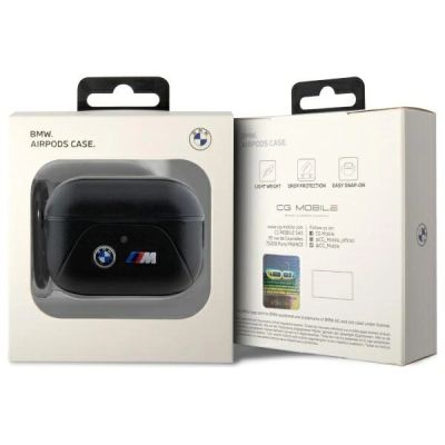 4. BMW Curved Line Case for AirPods Pro 2 - Black