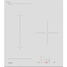 MPM MPM-45-IM-16/W induction hob 45 cm | 2 zones | Booster | timer | white