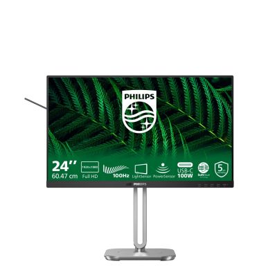 Philips 5000 series 24B2G5301/00, 60.5 cm (23.8"), 1920 x 1080 pixels, Full HD, LCD, 4 ms