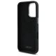 5. DKNY Liquid Silicone Metal Logo iPhone 16 Case - Black