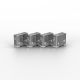 2. Lindy 40454 Port Blocker Port Blocker + USB Type-A Dongle White Acrylonitrile Butadiene Styrene (ABS) 5 pcs.