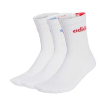 Adidas Linear Crew Cushioned 3 Pairs Socks White KB0083