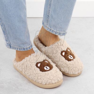 7. Unisoft W 6625 EVE467 Teddy Bear Slippers