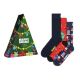 Happy Socks 3-pack Christmas High Socks Set - P001739