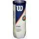 2. Wilson All Court Tennis Ball Roland Garros 3 pcs ITF