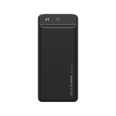 3. RealPower PB-30k PD 30000 mAh Black