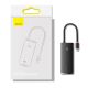 21. Baseus Lite Series multifunctional USB Type C HUB - 2 x USB 3.0 / USB Type C / HDMI 1.4 / SD/TF OTG black (WKQX050001)