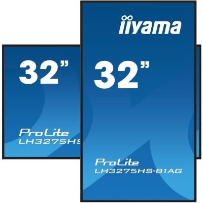 5. iiyama ProLite LH3275HS-B1AG monitor, 32" diagonal, flat screen, 81.3 cm