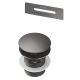 Bathtub accessory set - plug and overflow