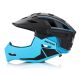 3. Meteor Hydra M Full-Face Bike Helmet 55-58 cm Black/Blue