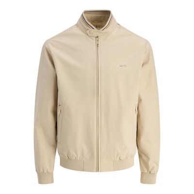 Jack&Jones men's jacket JPRBLUBRAD BOMBER JACKET SN 12273393 WHITE PEPPER