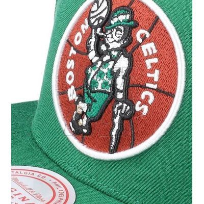 3. Mitchell &amp; Ness NBA Boston Celtics NBA Team Ground 2.0 Snapback Hwc Celtics Cap HHSS3258-BCEYYPPPGREN