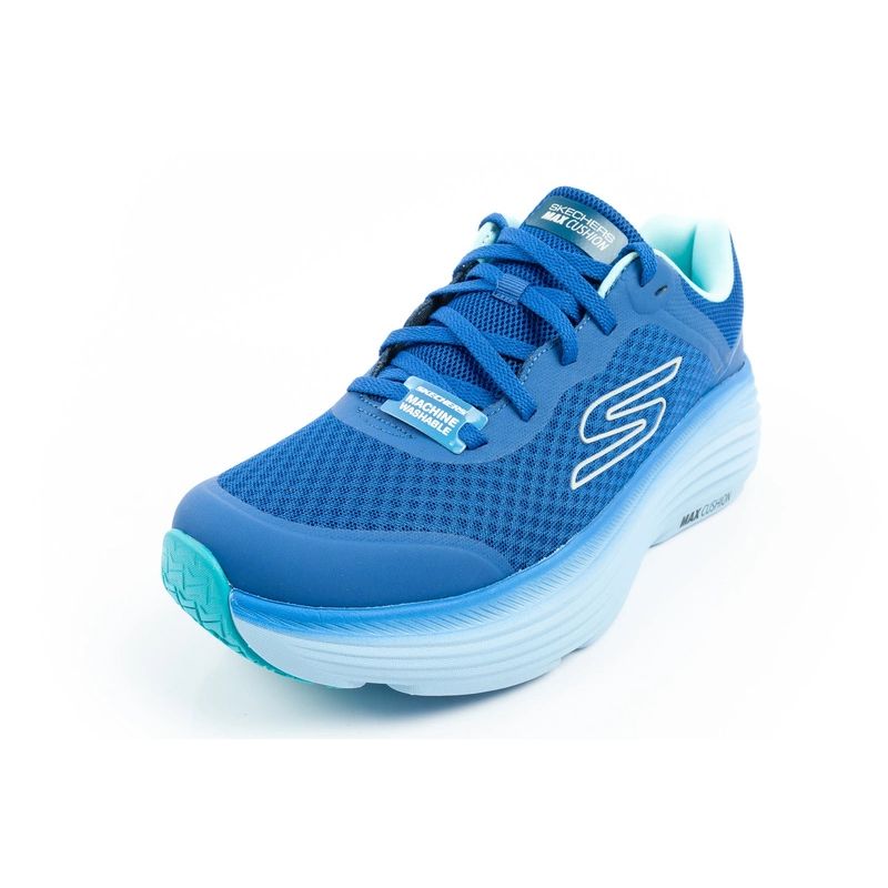 3. Skechers Max Cushioning Men's Light Blue Running Shoes