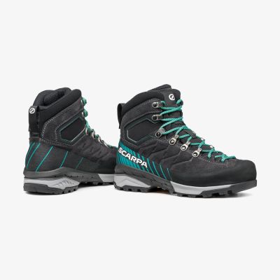 6. Scarpa Mescalito TRK GTX women's trekking shoes - tropical green/dark anthracite size: 37