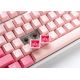 8. Ducky One 3 TKL Gaming Keyboard USB QWERTZ German Pink
