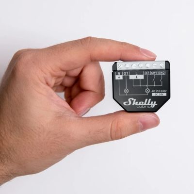 4. Shelly Qubino Wave 2PM Dual-Channel Z-Wave Controller