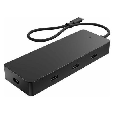 6. HP 4K USB-C Multiport Hub Docking Station Black 6G842AA