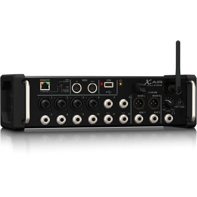 7. Behringer XR12 12-Channel Audio Mixer Black