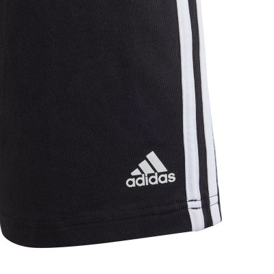 10. adidas Essentials 3-Stripes Knit Jr Shorts HY4714