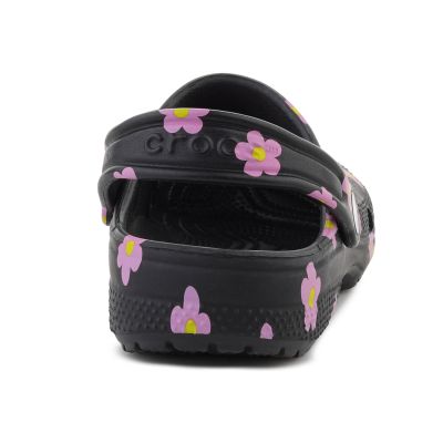 5. CROCS CLASSIC FLOWER CLOG K BLACK 212670-001