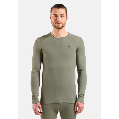 5. Odlo BL TOP crew neck l/s ACTIVE WARM long sleeve thermal underwear size M Gray