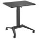 6. MACLEAN MOBILE DESK LAPTOP TABLE BLACK MC-453B