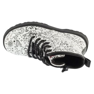 3. Skechers Gravlen Hi – Doodle Down 303408L-SLBK Grey, Size 29