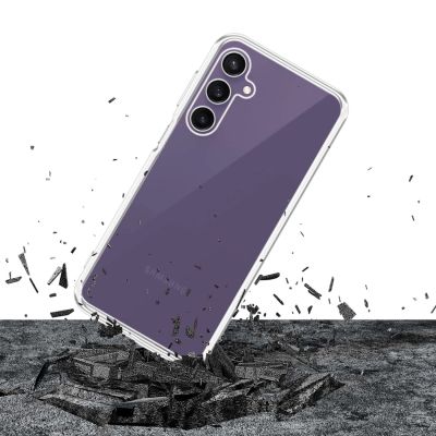 4. 3mk Clear Case for Samsung Galaxy S24 FE - transparent
